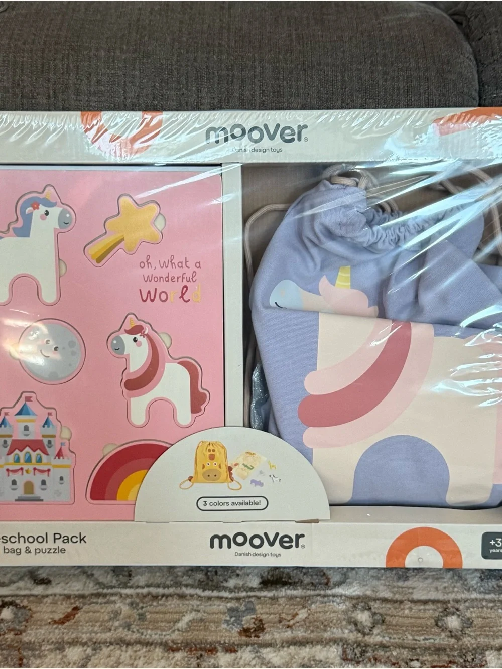 Kids Unicorn Preschool Pack - Pink & Lavender